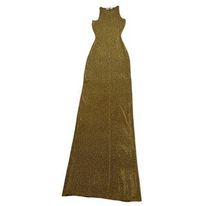 GUIZIO Odette Dress in Gold